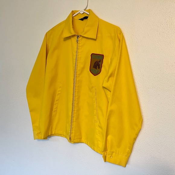 Vintage Alhambra Mounted Patrol Jacket Equestrian K-Brand Yellow Shriner Horse - Picture 7 of 14
